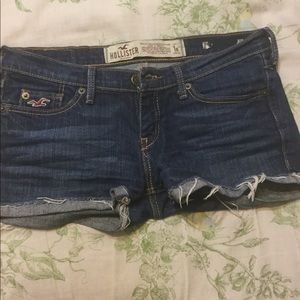 Hollister jean shorts